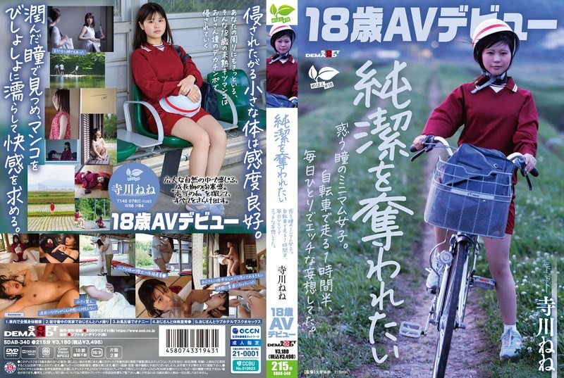 JAV HD SDAB-340 [18-Year-Old AV Debut] A Petite Girl With Troublesome Eyes Wants To Lose Her Virginity. She’D Indulge In Erotic Fantasies Every Day During Her 90-Second-Hour Bike Ride. Nene Terakawa
