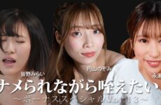 JAV HD I Want To Suck It While Getting Licked! ~ Bonus Special Vol. 13~ Mirai Minano, Nako Nagase, Nozomi Maruyama HEYZO 3888 舐められながらしゃぶりたい！ ～特典スペシャル Vol.13～ 皆野未来、永瀬奈子、丸山望